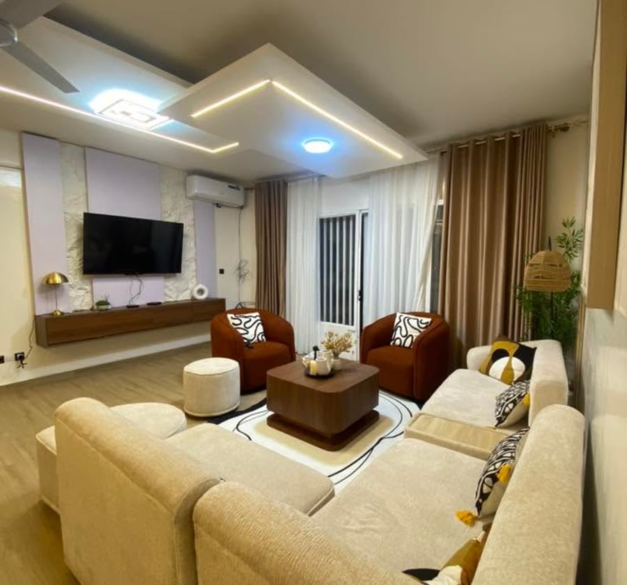 Appartement meublé 3 chambres - Yaoundé Bastos