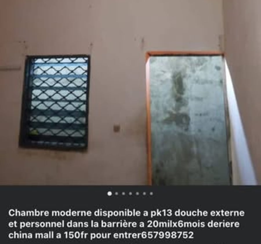 Maison à louer à Dakar - 2 chambres - 45 000 F CFA/mois
