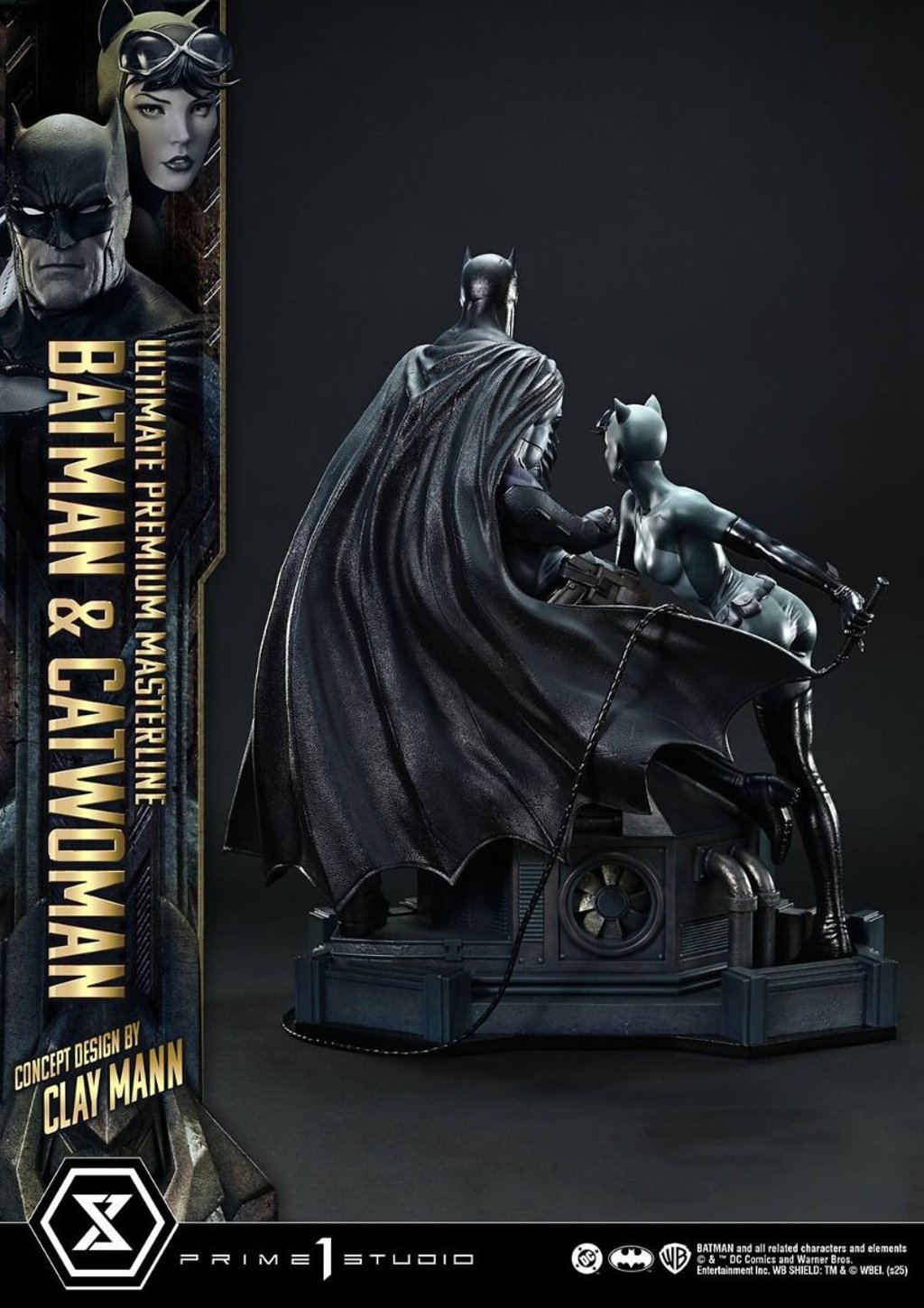Batman &amp; Catwoman - DC Comics Escala 1:4 por Prime 1 Studio
