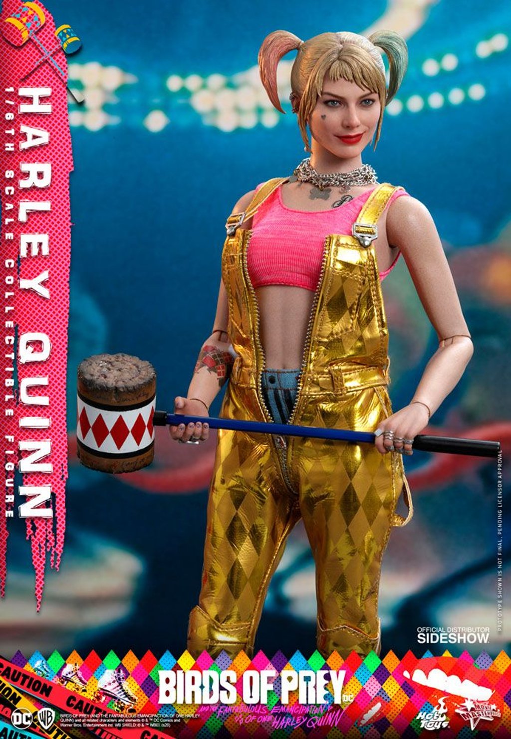 Harley Quinn Birds of Prey DC Comics Escala 1:6 por Hot Toys
