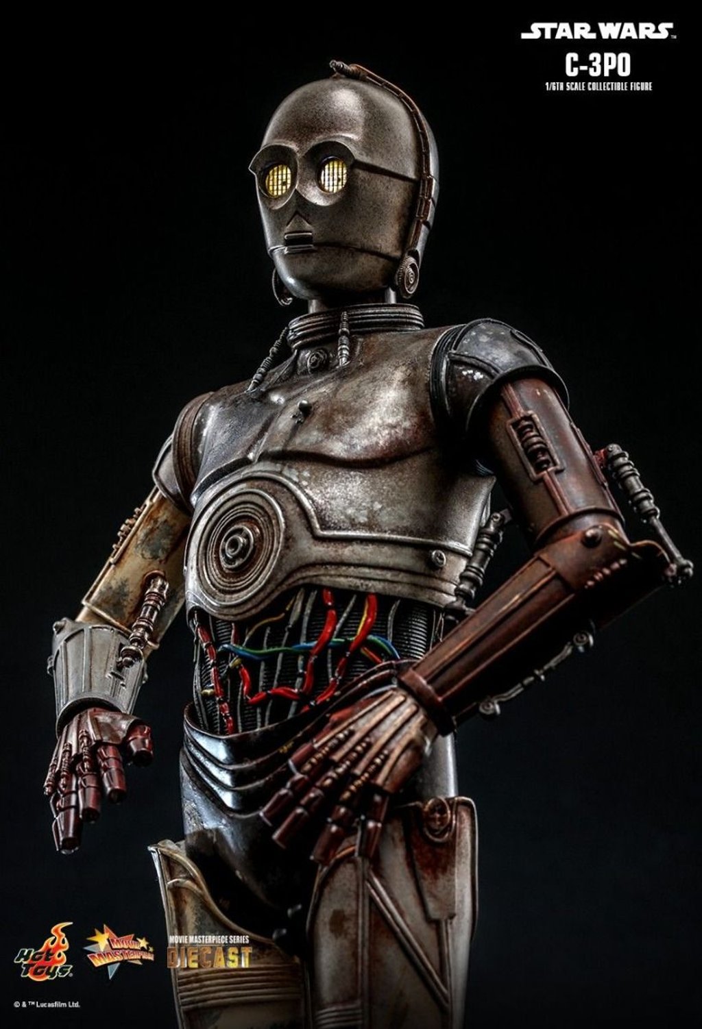 C 3PO - Star Wars Episode II Attack of the Clones Escala 1:6 por Hot Toys