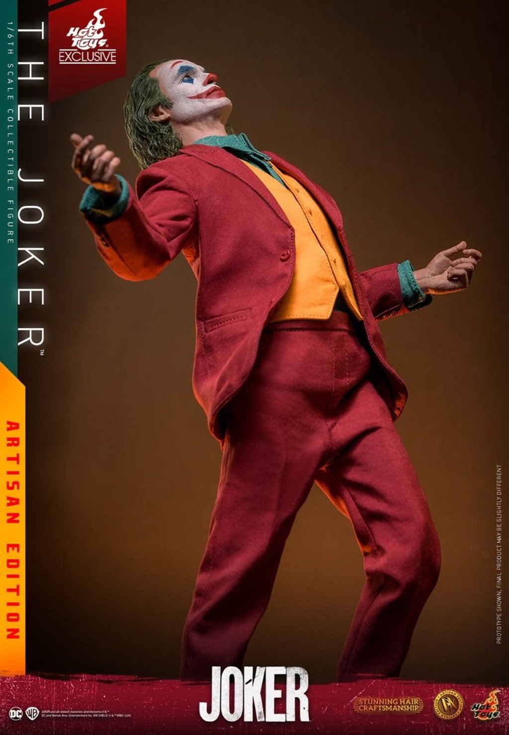 The Joker Artisan Edition - The Joker DC Comics Escala 1:6 por Hot Toys