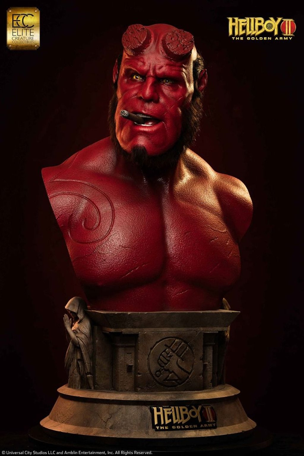 Hellboy - Hellboy II The Golden Army Busto Life Size por ECC