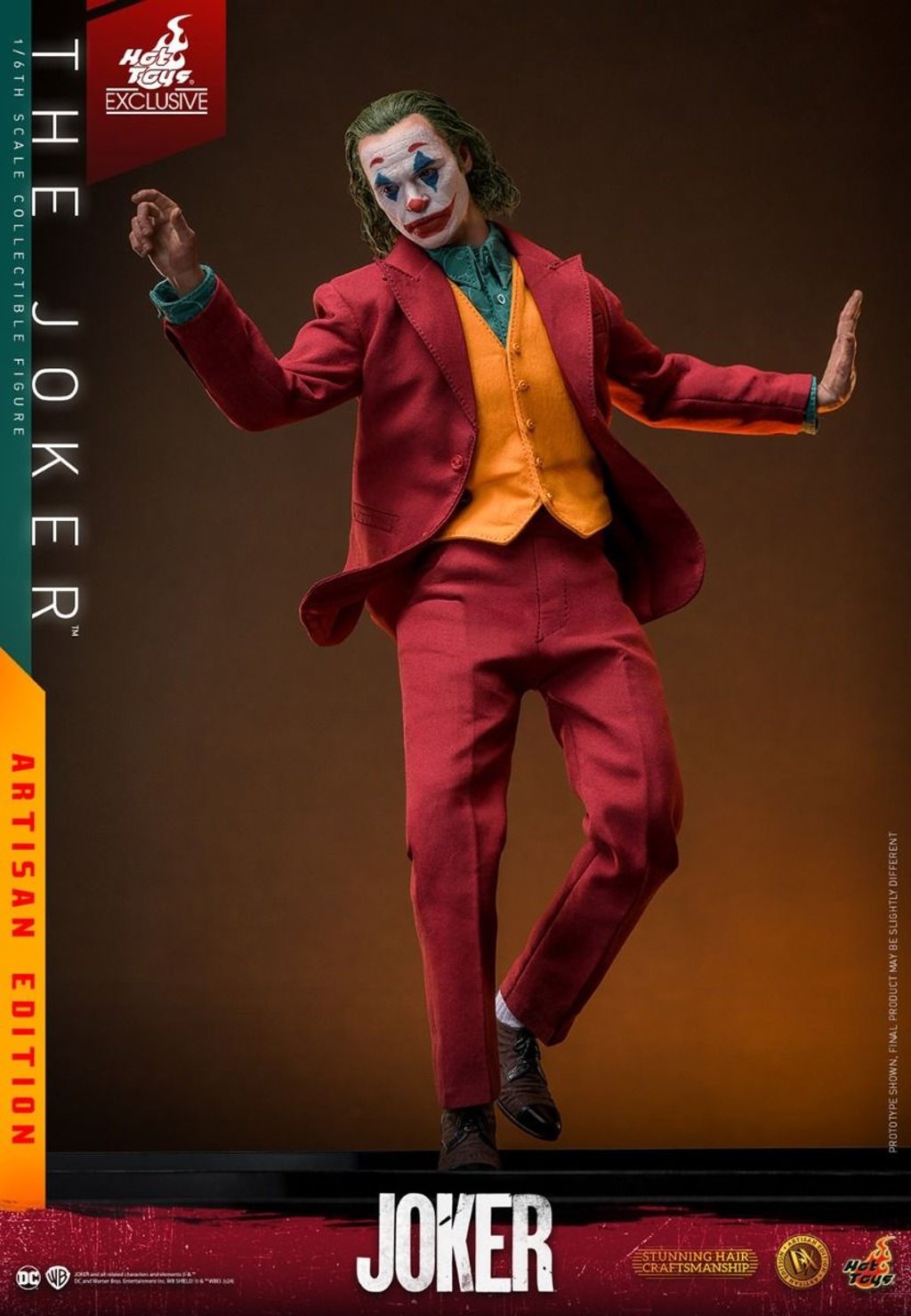 The Joker Artisan Edition - The Joker DC Comics Escala 1:6 por Hot Toys