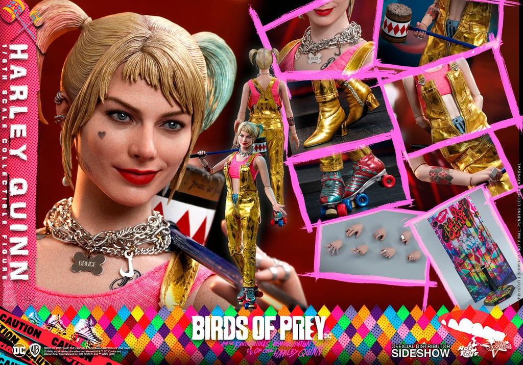 Harley Quinn Birds of Prey DC Comics Escala 1:6 por Hot Toys