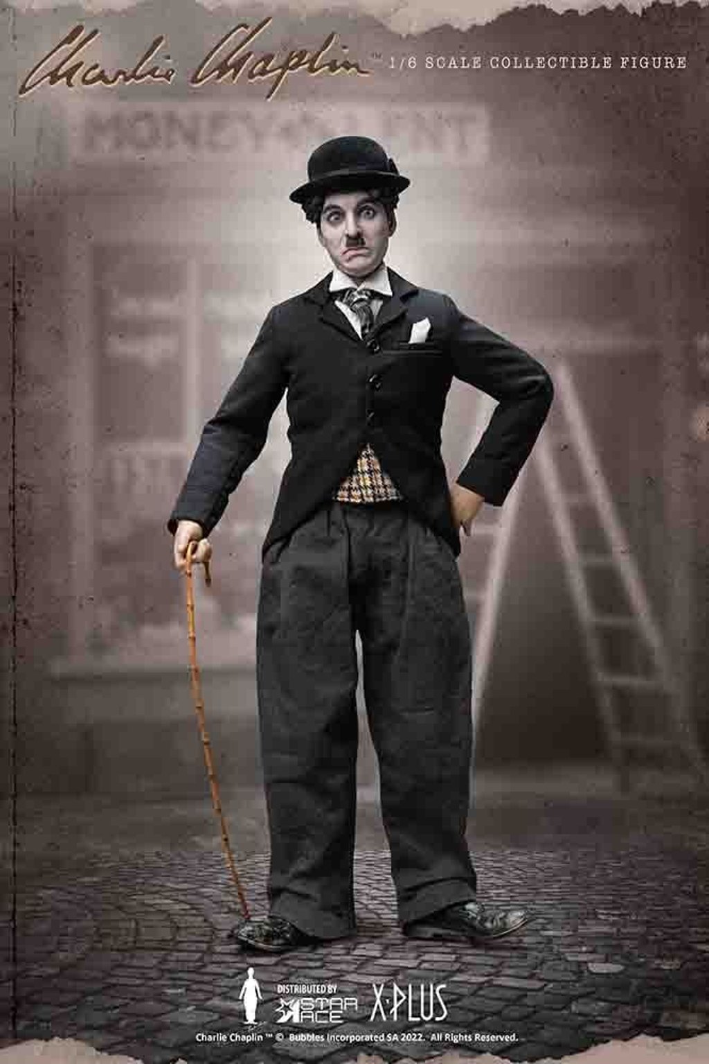 Charlie Chaplin - Charlie Chaplin Escala 1:6 por Star Ace