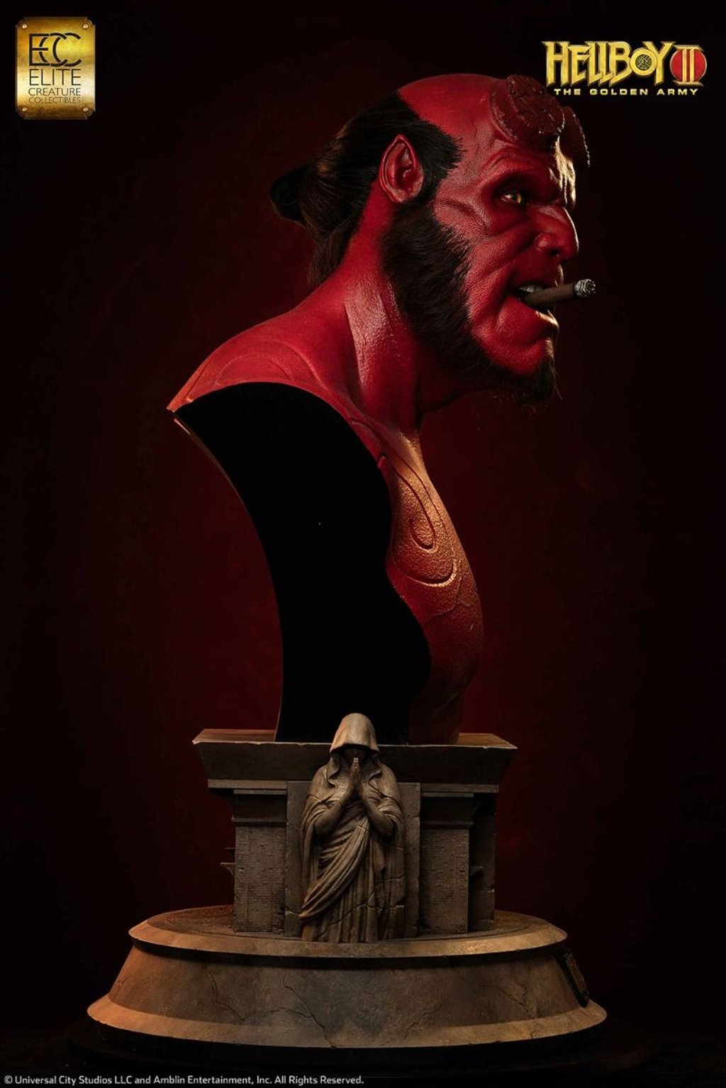 Hellboy - Hellboy II The Golden Army Busto Life Size por ECC