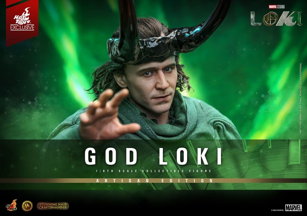 God Loki Artisan Edition - Loki Escala 1:6 por Hot Toys