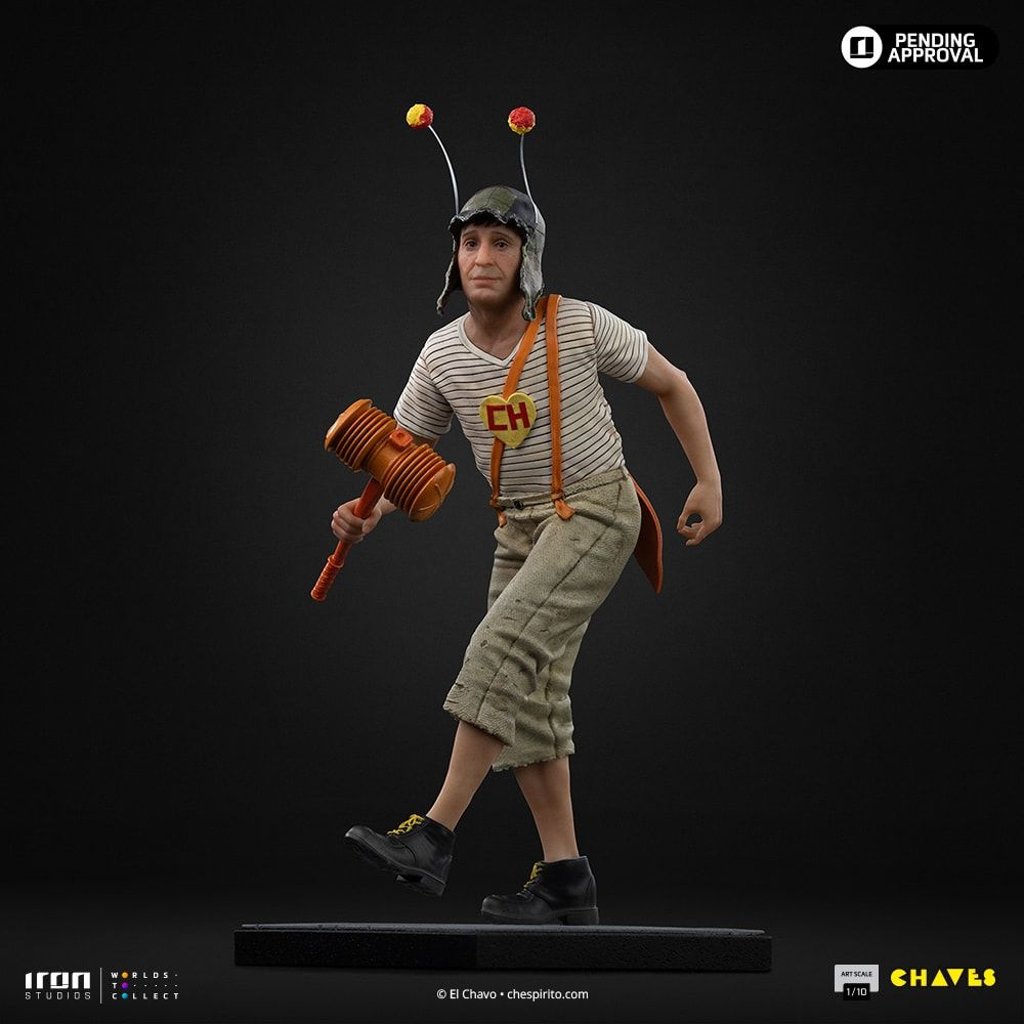 El Chavo como Chapulin Colorado Escala 1:10 por Iron Studios
