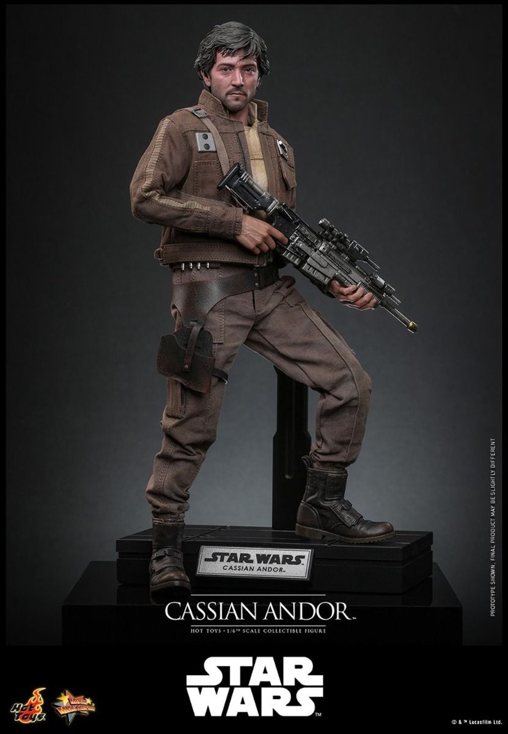 Cassian Andor - Rogue One Una historia de Star Wars Escala 1:6 por Hot Toys