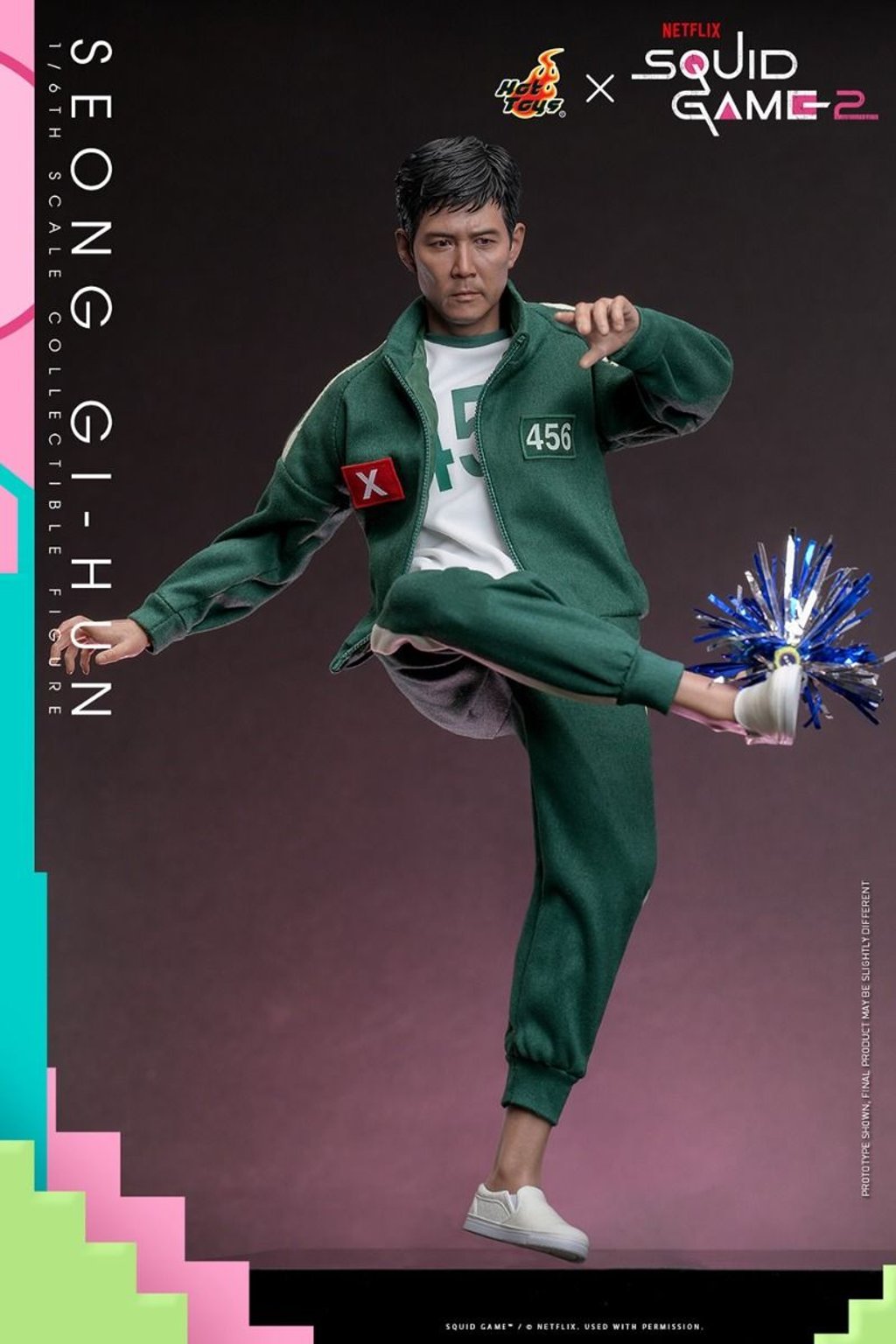 Seong Gi-hun - Squid Game Escala 1:6 por Hot Toys