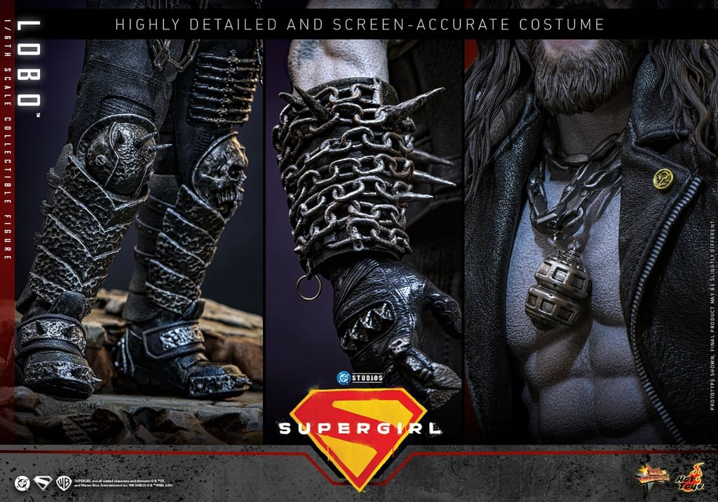 Lobo - DC Comics: Supergirl Escala 1:6 por Hot Toys