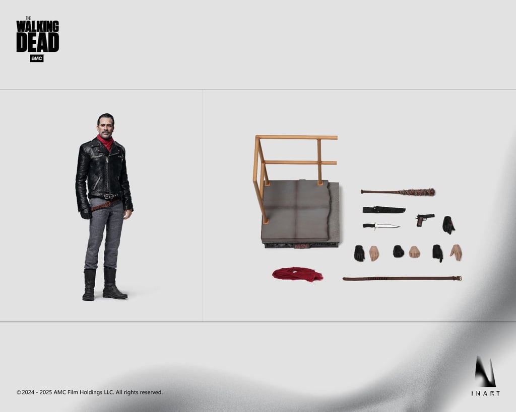 Negan Smith - The Walking Dead S8 Escala 1:6 por InArt