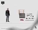 Negan Smith - The Walking Dead S8 Escala 1:6 por InArt