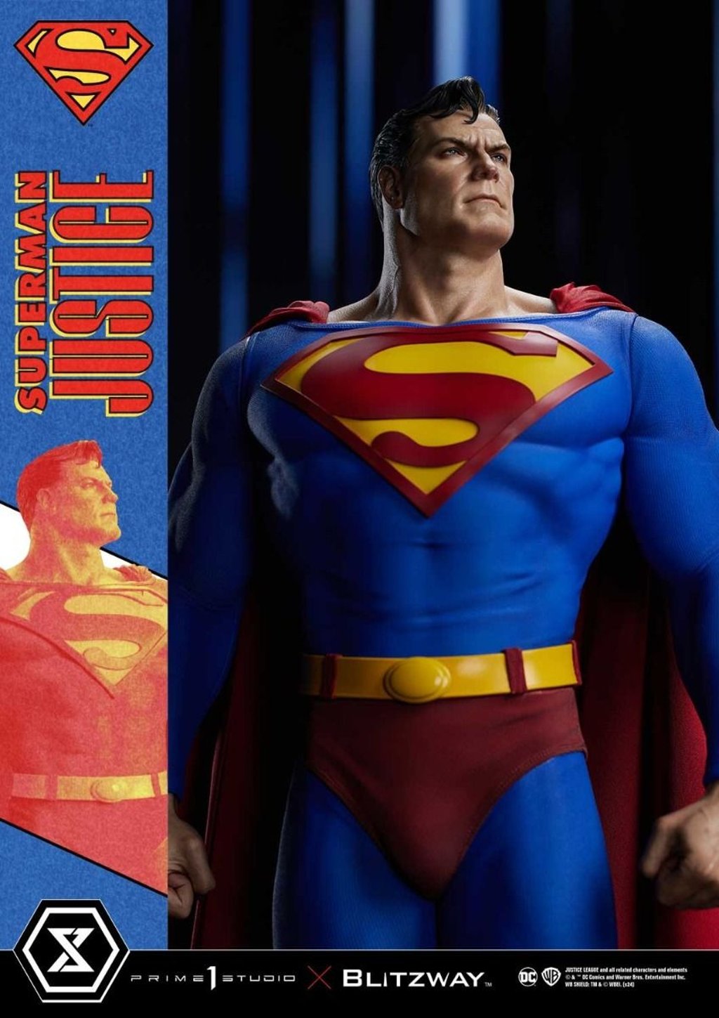 Superman - Justice DC Comics Escala 1:4 por Prime 1 Studio