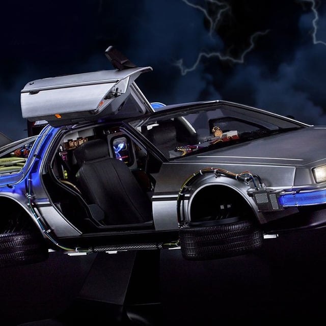 DeLorean - Volver al Futuro 2 Escala 1:6 por Blitzway