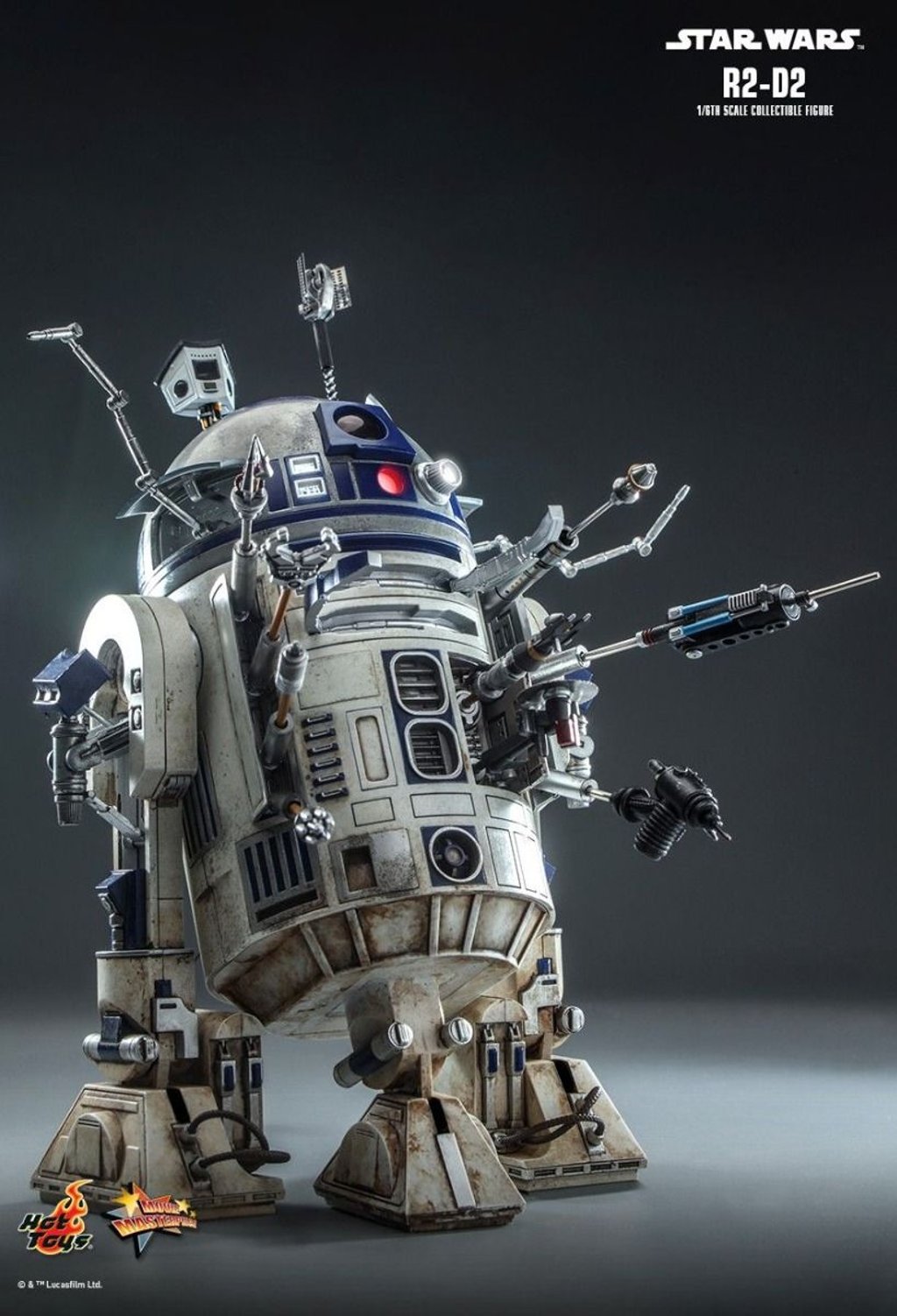 R2-D2 Star Wars Episode II - Attack of the Clones Escala 1:6 por Hot Toys