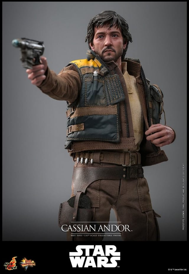 Cassian Andor - Rogue One Una historia de Star Wars Escala 1:6 por Hot Toys