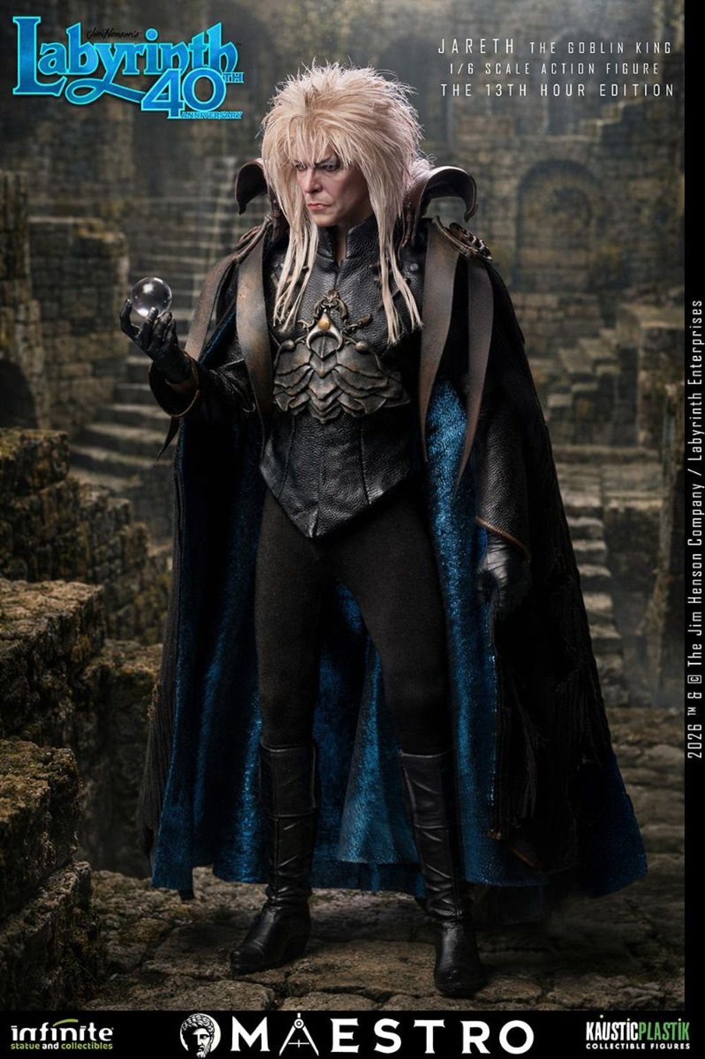 Jareth the Goblin King The 13th Hour - Laberinto (1986) por Infinite Statue