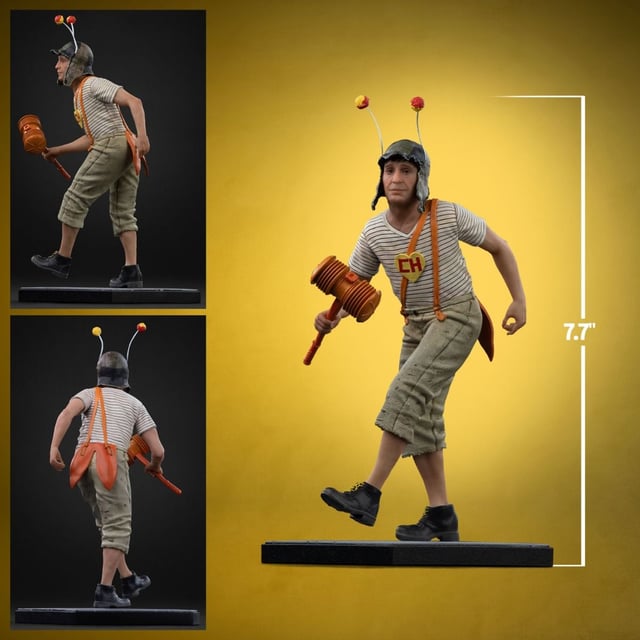 El Chavo como Chapulin Colorado Escala 1:10 por Iron Studios
