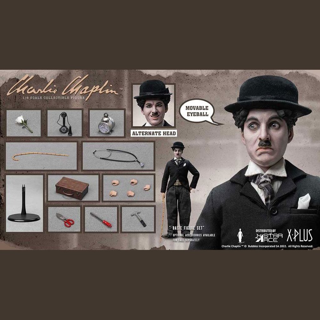 Charlie Chaplin - Charlie Chaplin Escala 1:6 por Star Ace