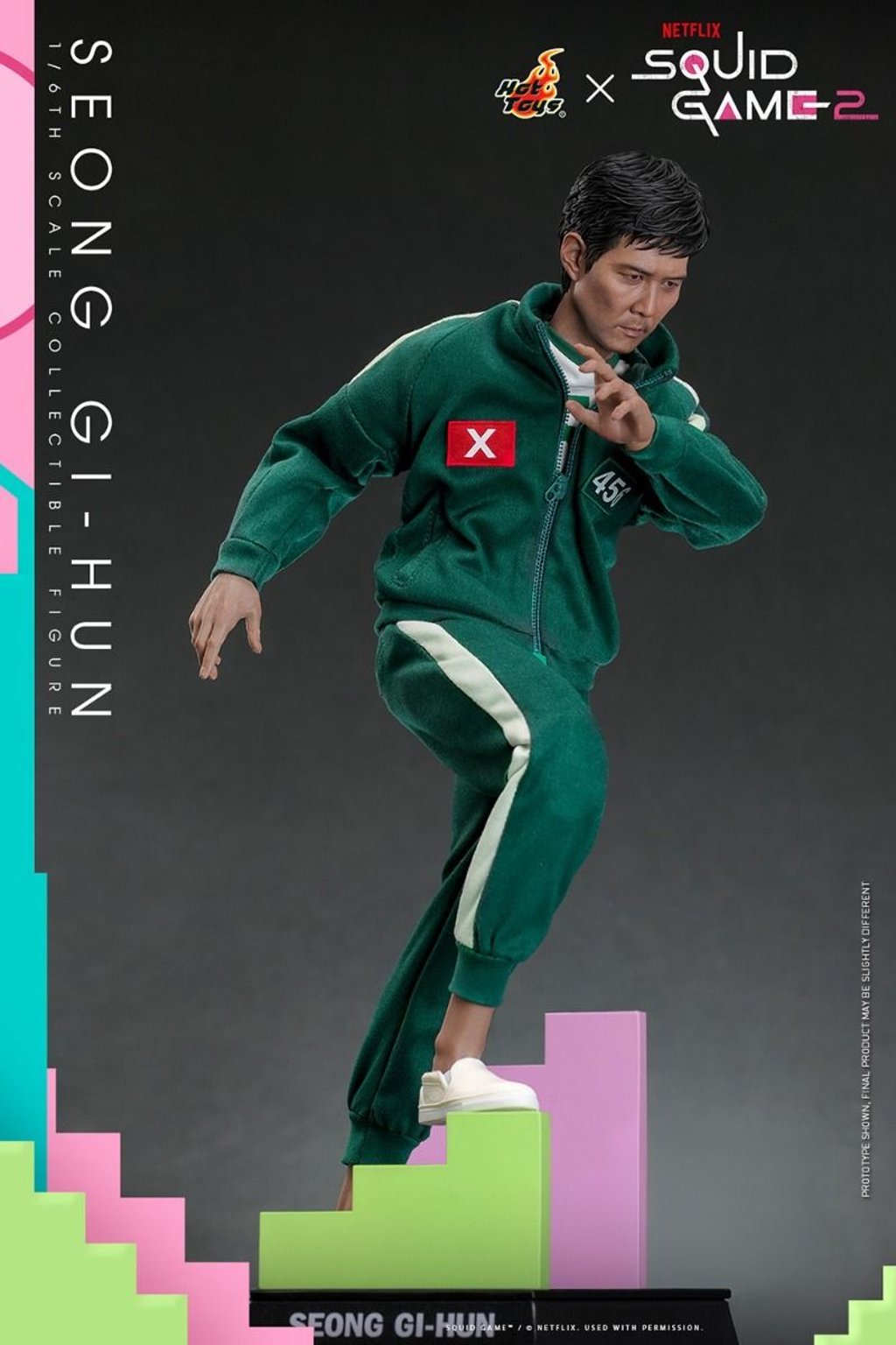 Seong Gi-hun - Squid Game Escala 1:6 por Hot Toys
