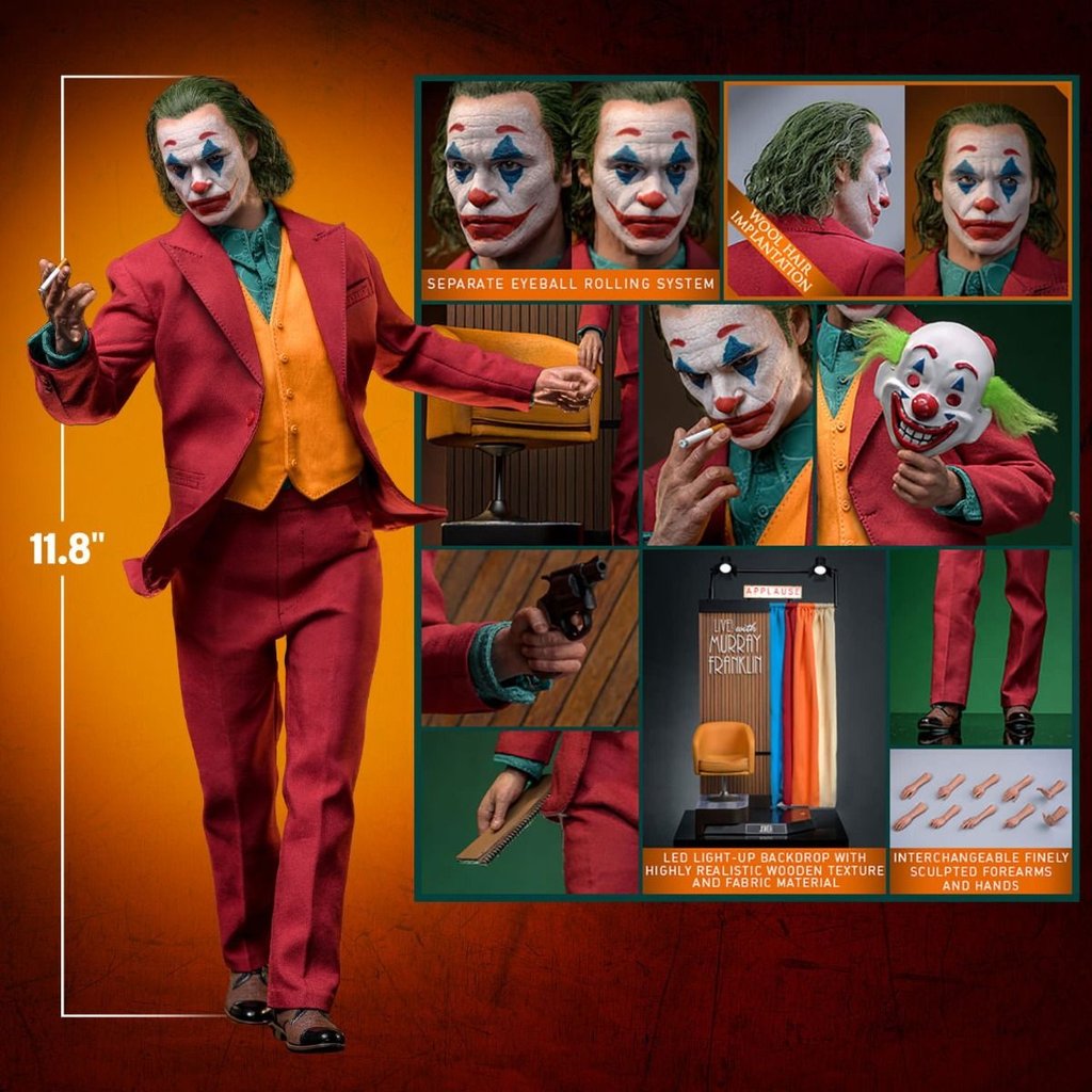 The Joker Artisan Edition - The Joker DC Comics Escala 1:6 por Hot Toys