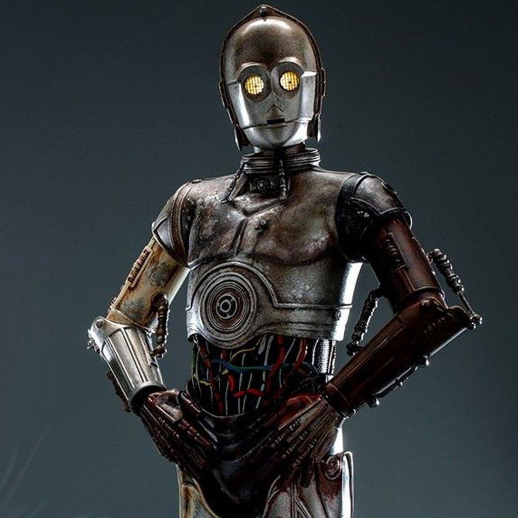 C 3PO - Star Wars Episode II Attack of the Clones Escala 1:6 por Hot Toys