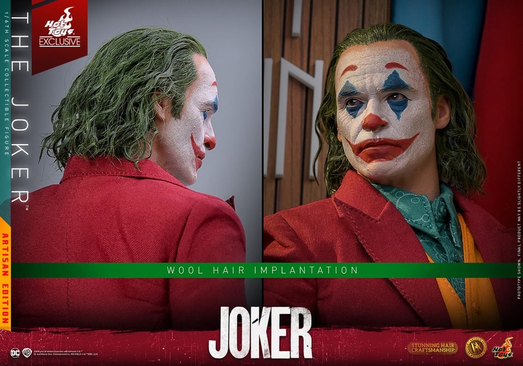The Joker Artisan Edition - The Joker DC Comics Escala 1:6 por Hot Toys