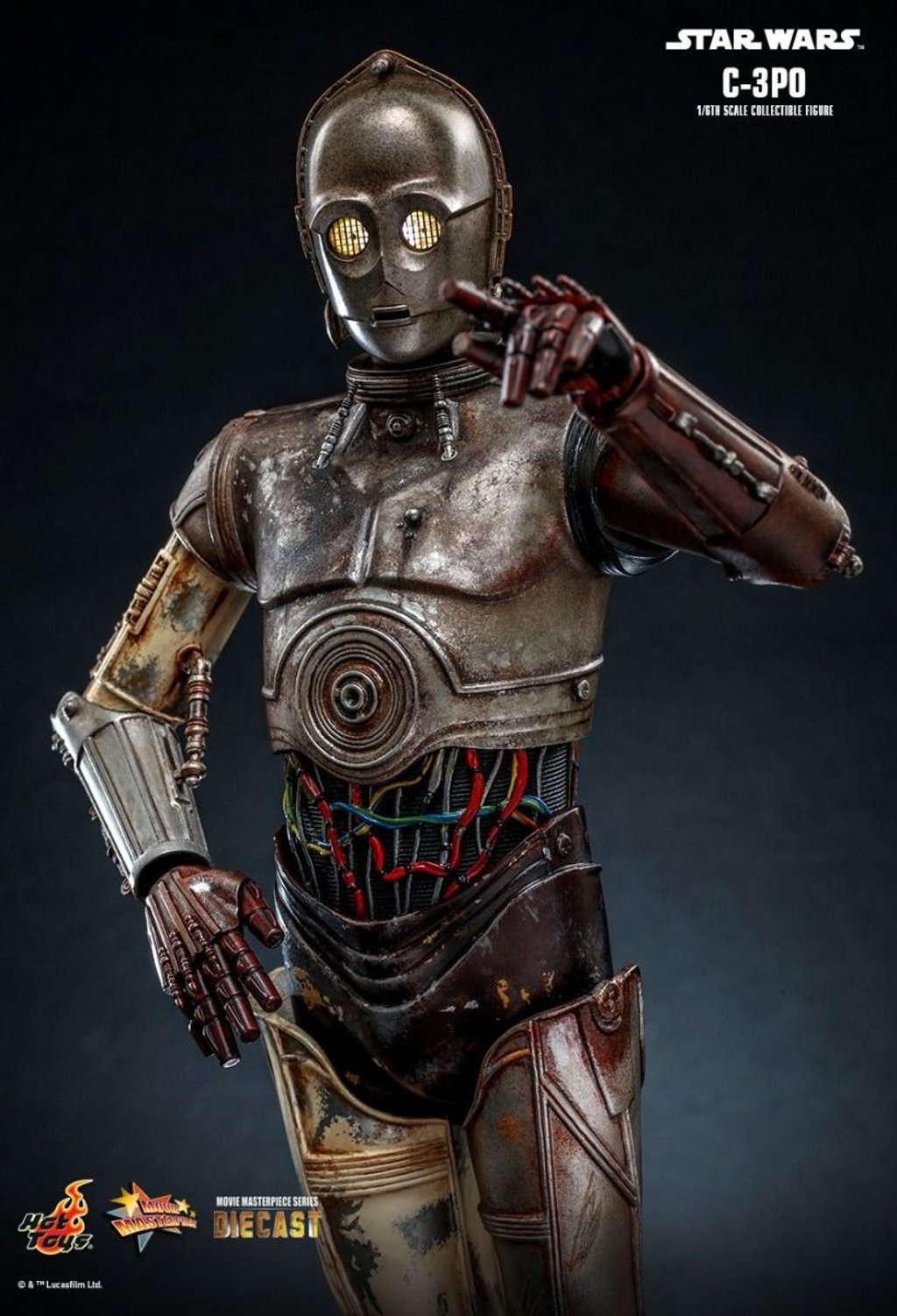 C 3PO - Star Wars Episode II Attack of the Clones Escala 1:6 por Hot Toys