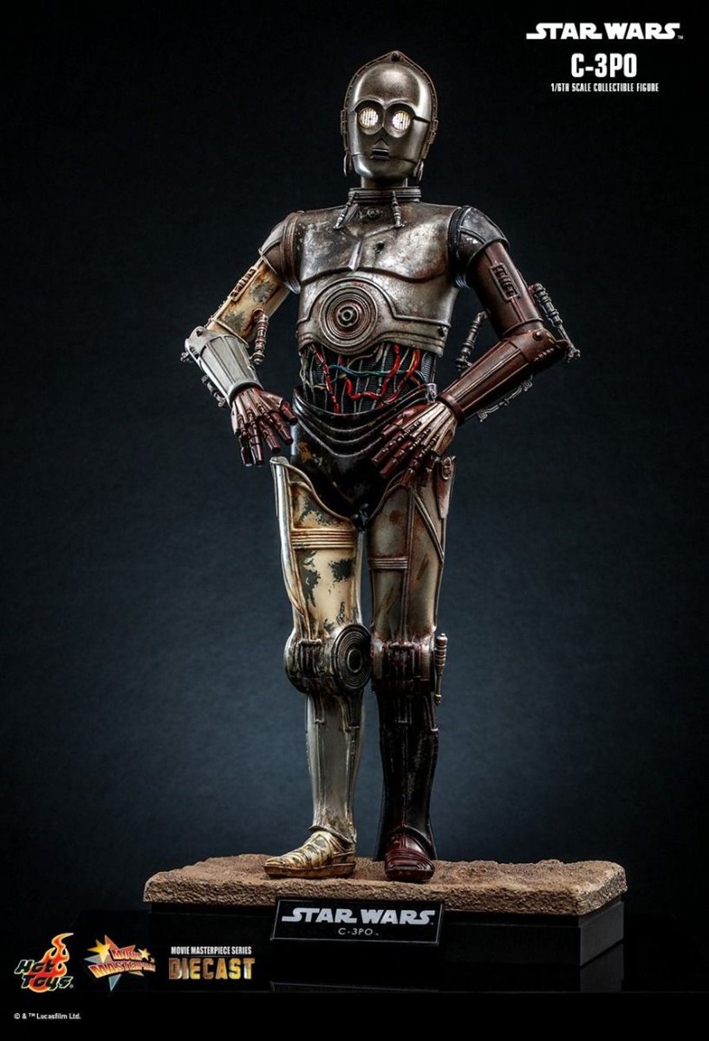 C 3PO - Star Wars Episode II Attack of the Clones Escala 1:6 por Hot Toys