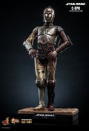 C 3PO - Star Wars Episode II Attack of the Clones Escala 1:6 por Hot Toys
