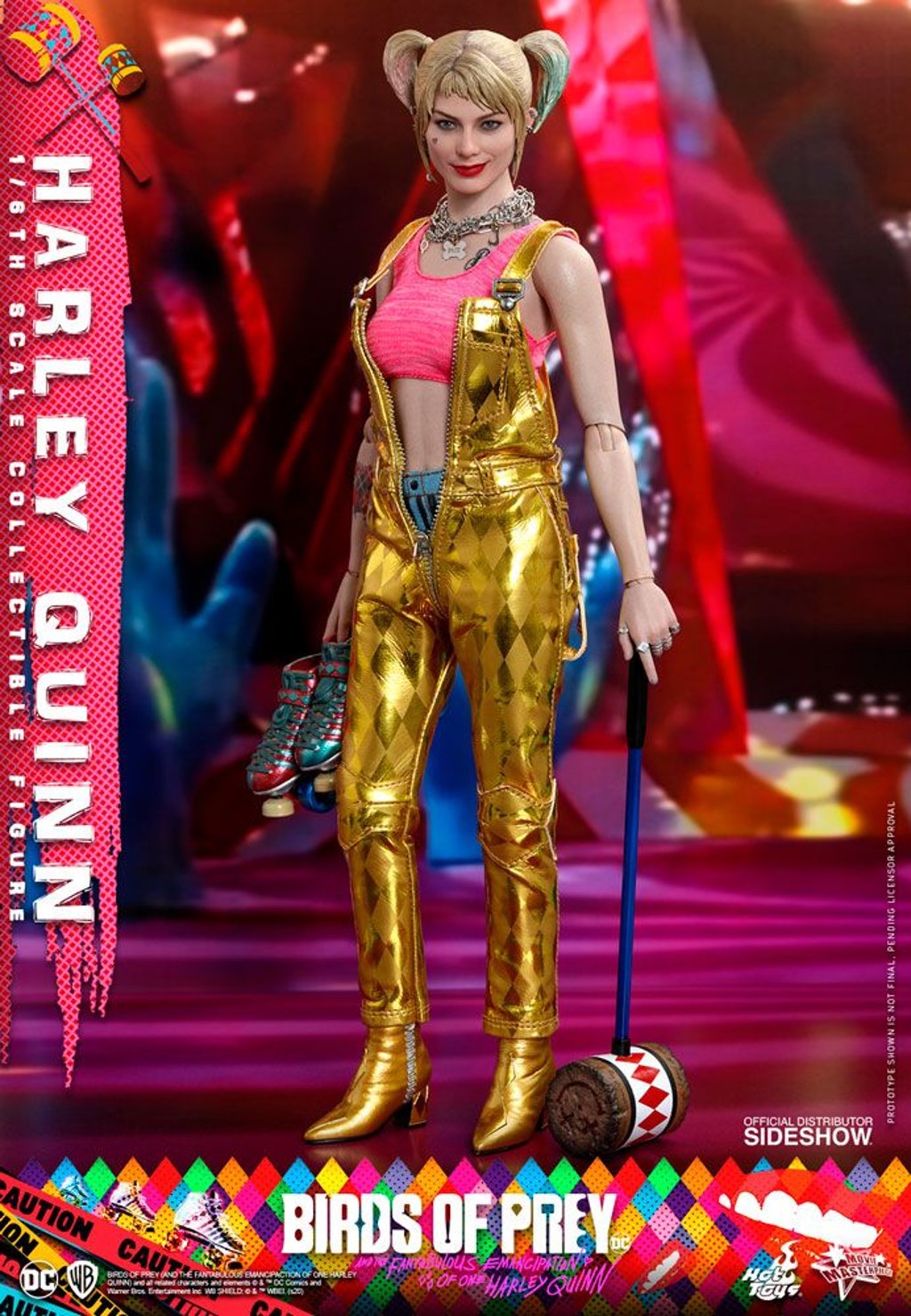 Harley Quinn Birds of Prey DC Comics Escala 1:6 por Hot Toys