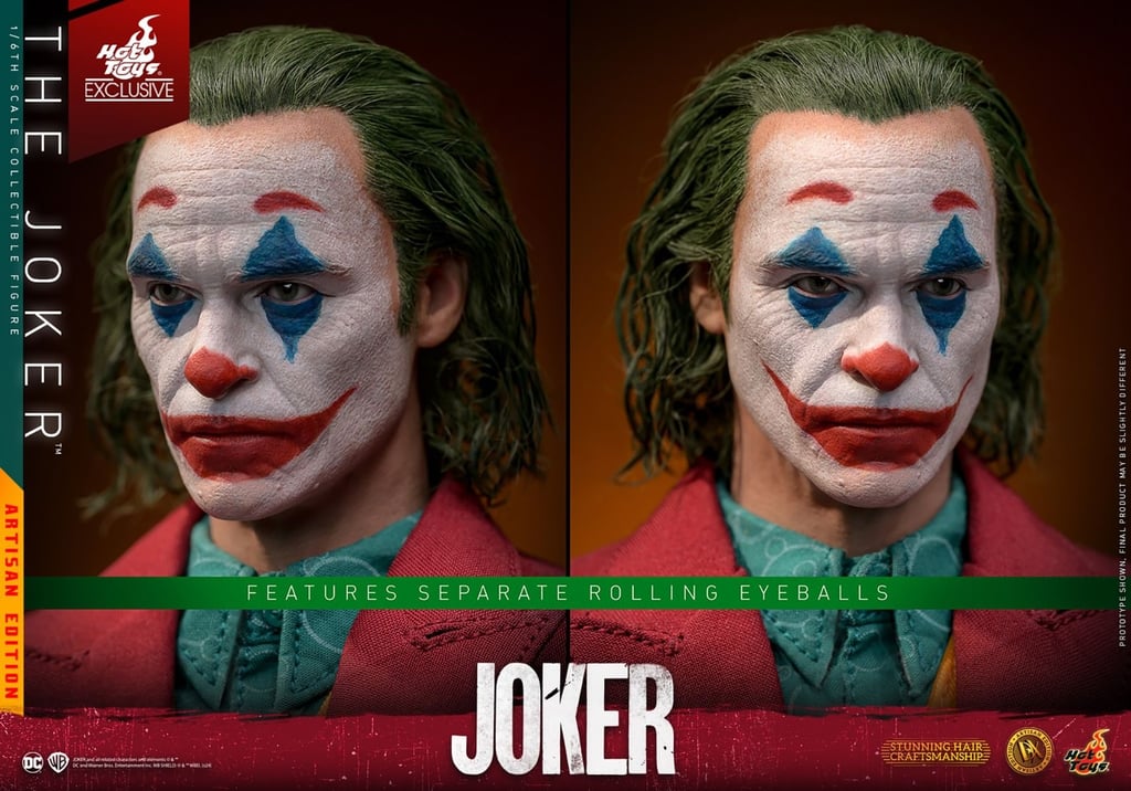 The Joker Artisan Edition - The Joker DC Comics Escala 1:6 por Hot Toys