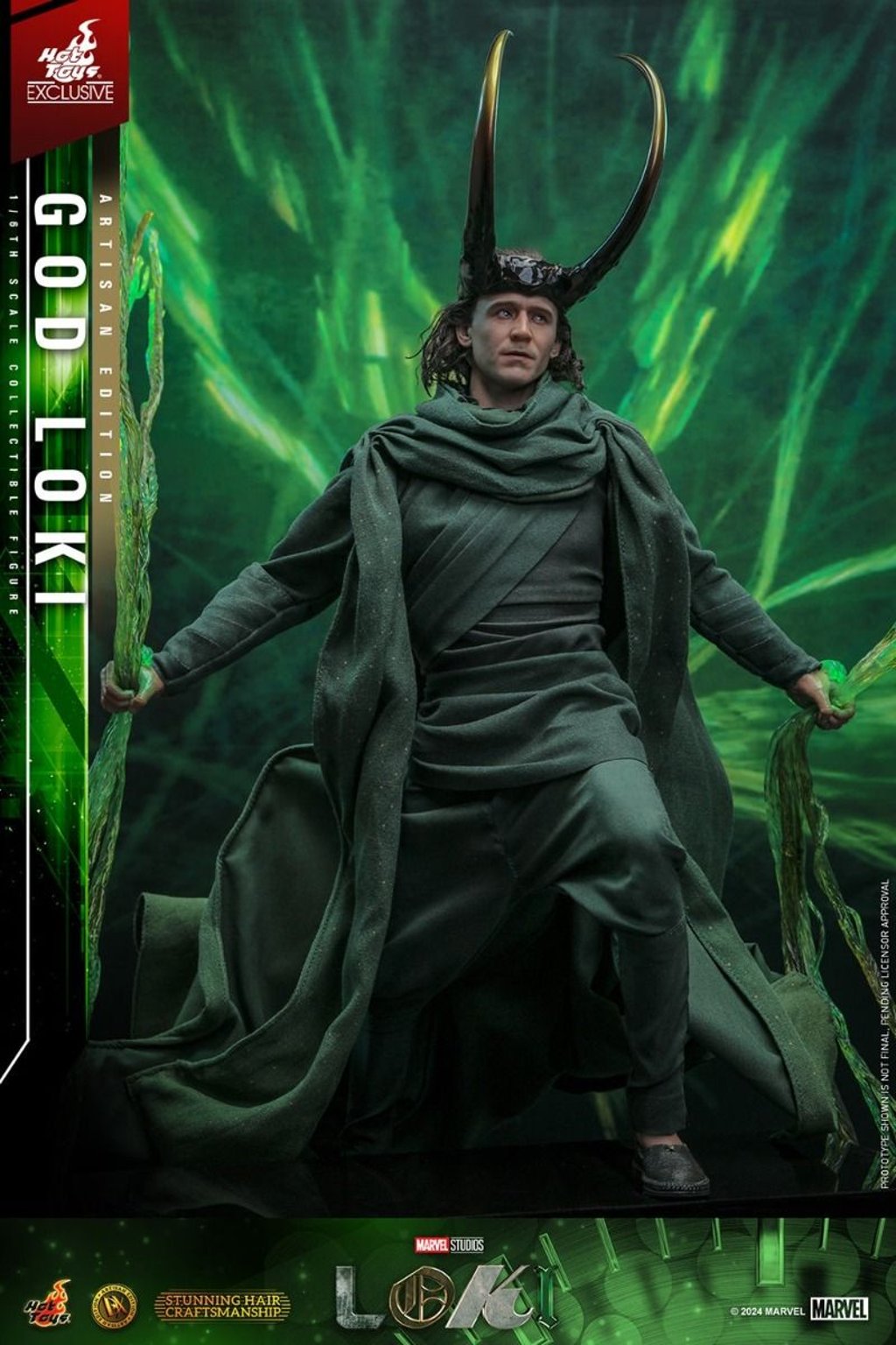God Loki Artisan Edition - Loki Escala 1:6 por Hot Toys