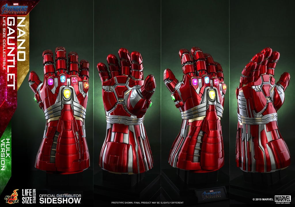 Nano Guantelete Hulk - Avengers EndGame Life Size por Hot Toys