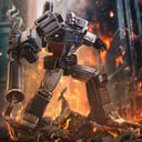 Megatron - Transformers Escala 1:10 por Iron Studios