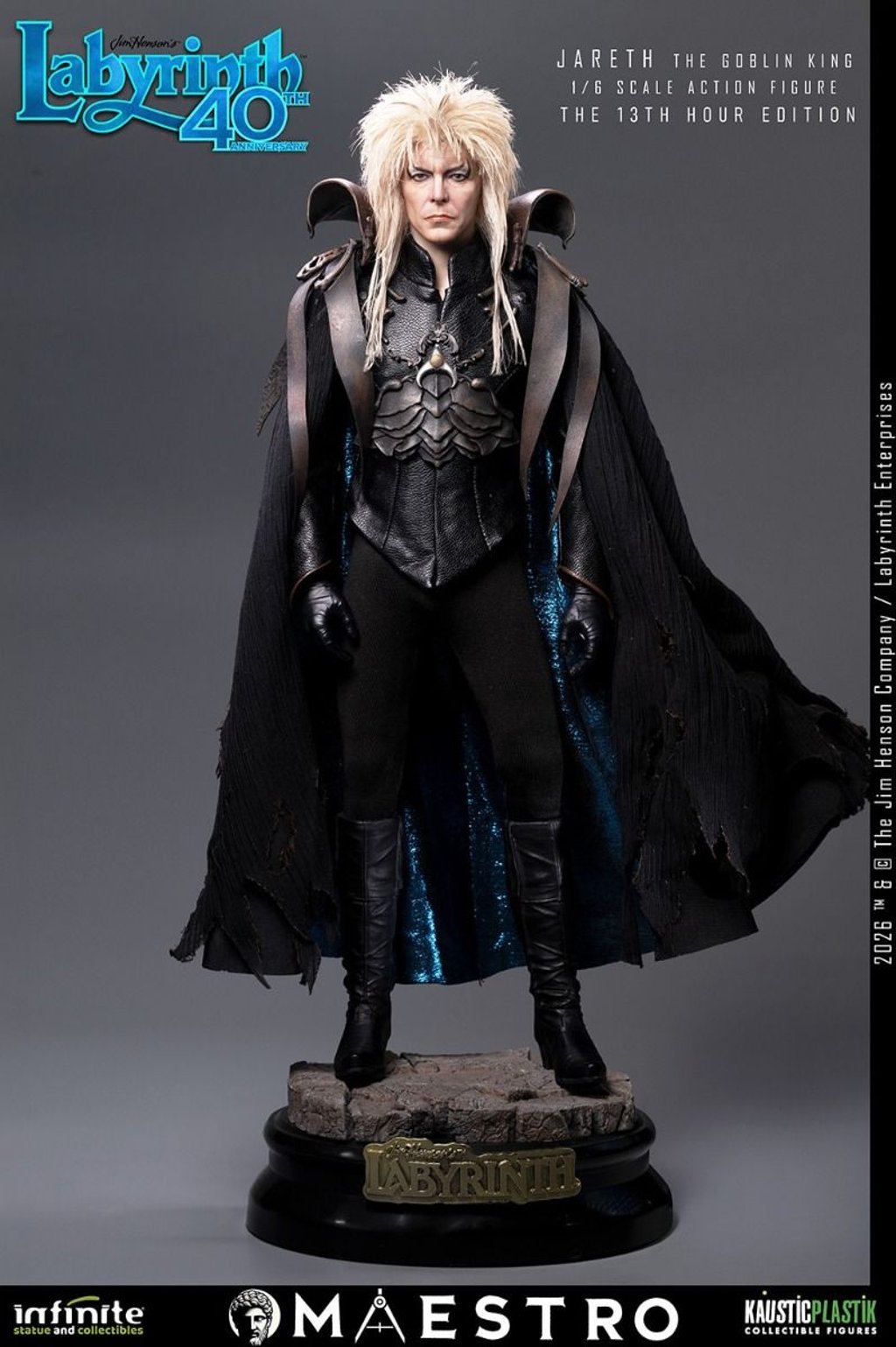Jareth the Goblin King The 13th Hour - Laberinto (1986) por Infinite Statue