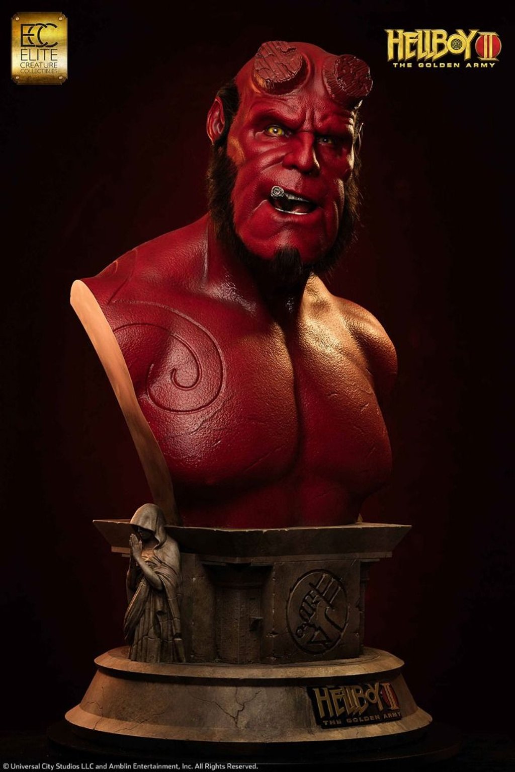 Hellboy - Hellboy II The Golden Army Busto Life Size por ECC