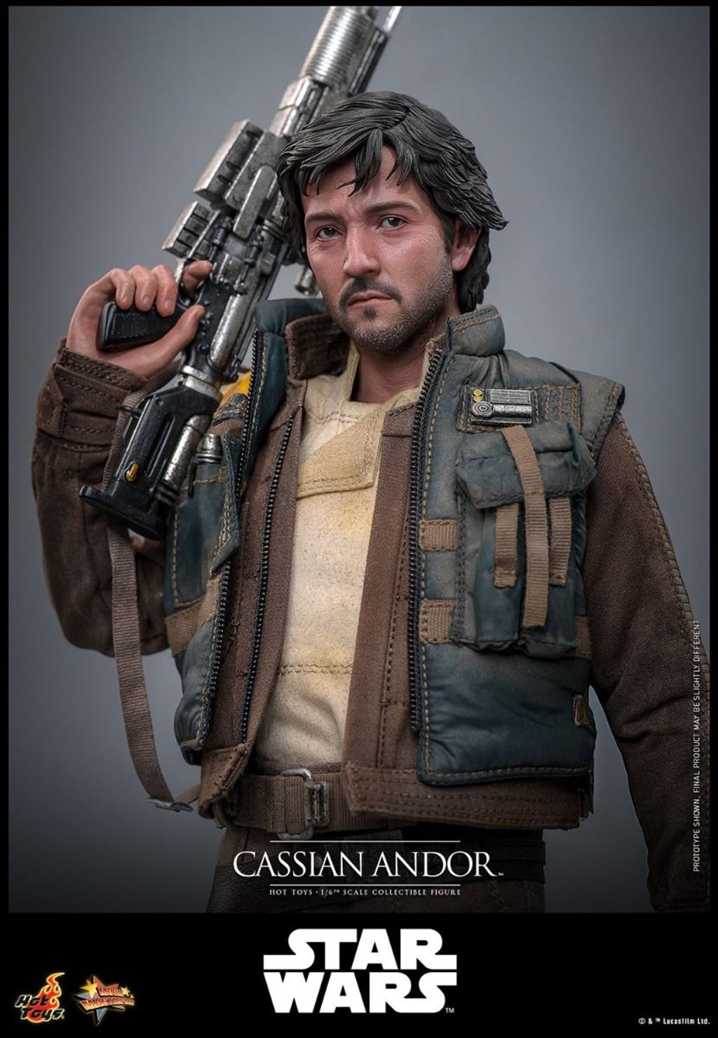 Cassian Andor - Rogue One Una historia de Star Wars Escala 1:6 por Hot Toys