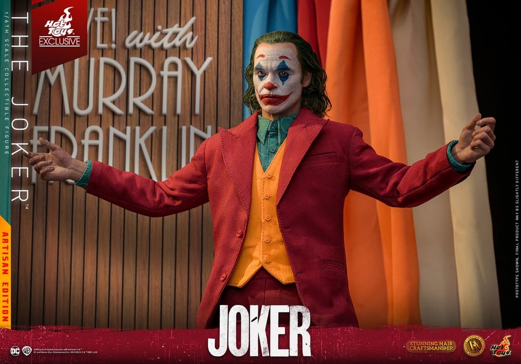The Joker Artisan Edition - The Joker DC Comics Escala 1:6 por Hot Toys