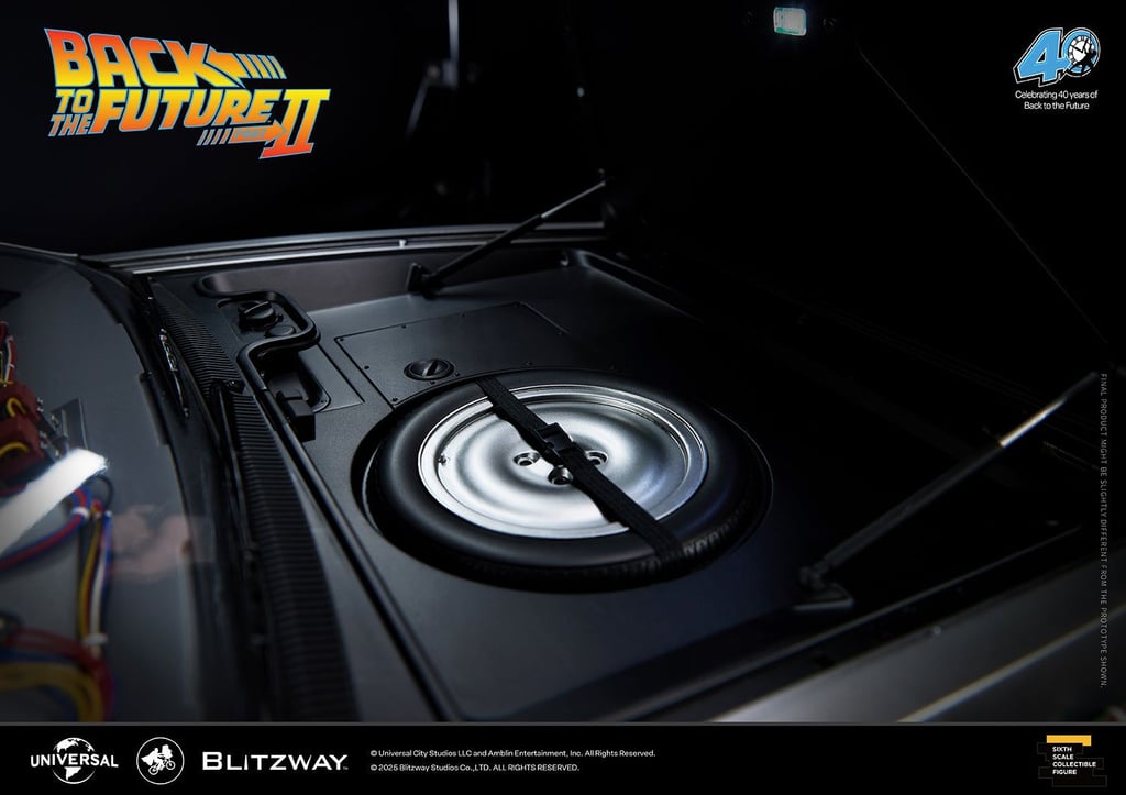 DeLorean - Volver al Futuro 2 Escala 1:6 por Blitzway