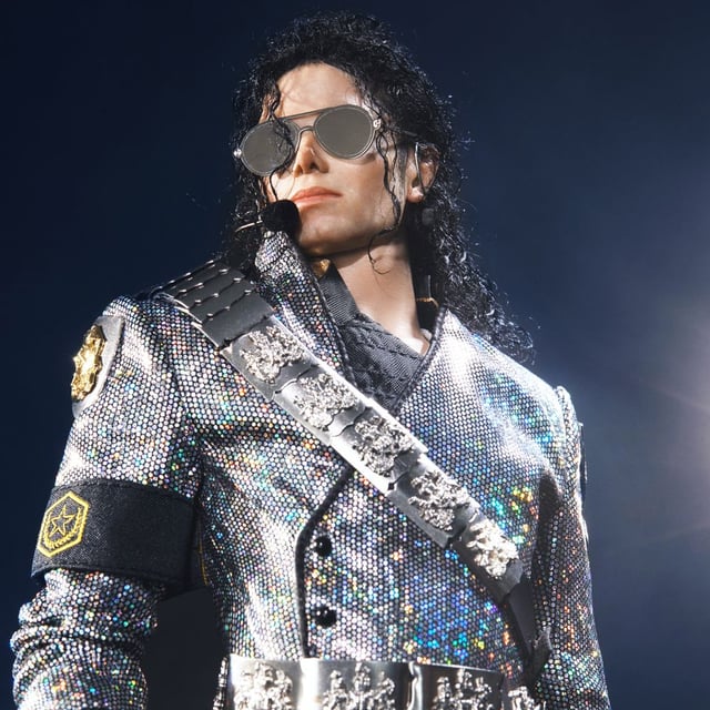 Michael Jackson Deluxe Version Rooted Hair Head Escala 1:6 InArt