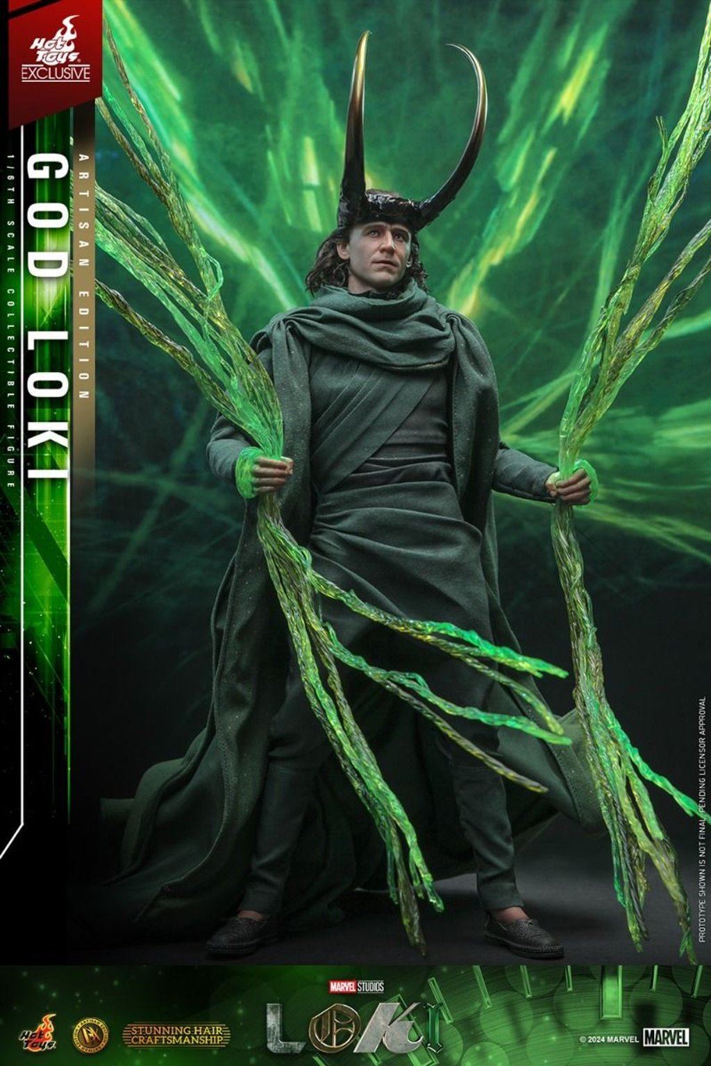 God Loki Artisan Edition - Loki Escala 1:6 por Hot Toys