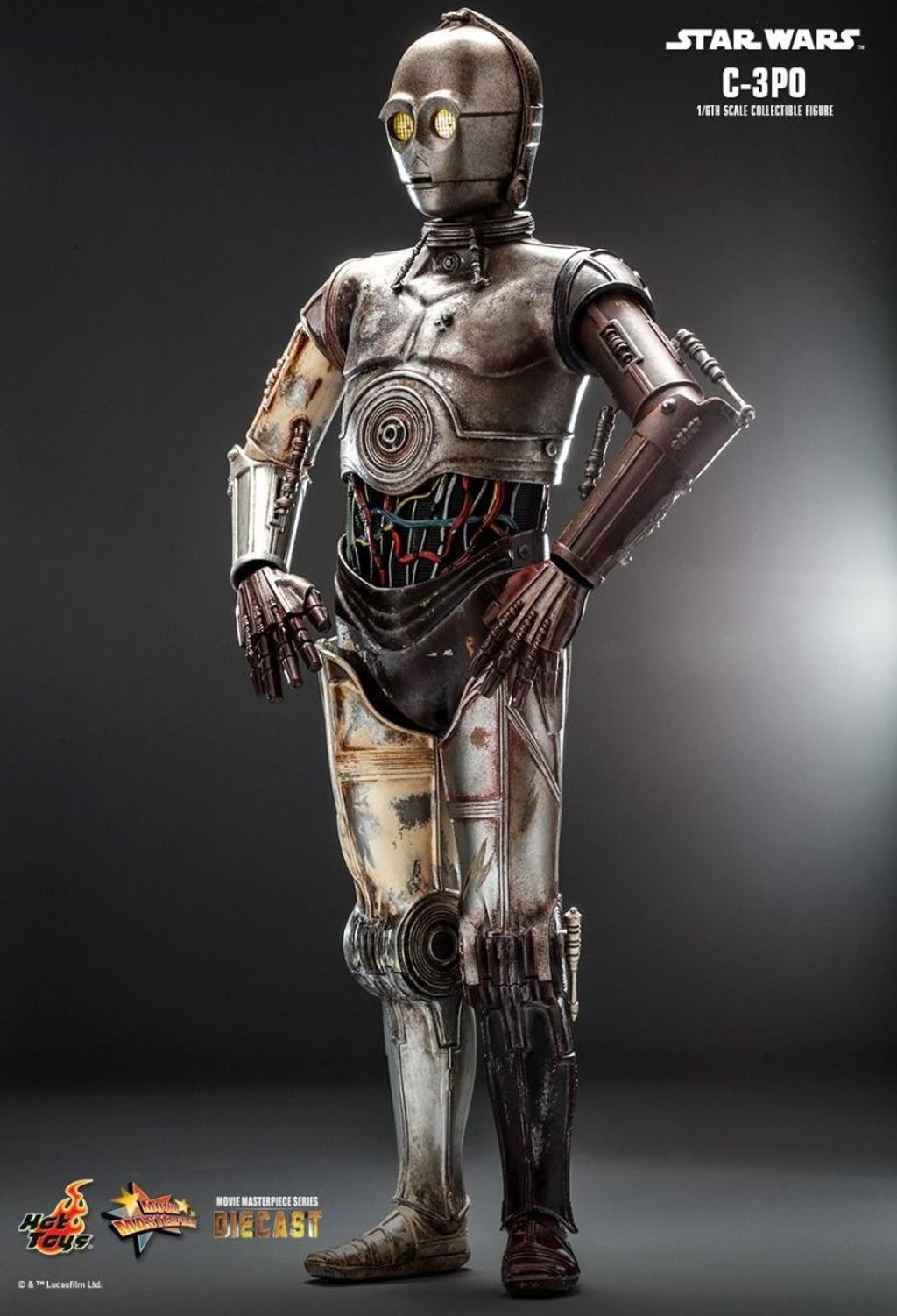 C 3PO - Star Wars Episode II Attack of the Clones Escala 1:6 por Hot Toys