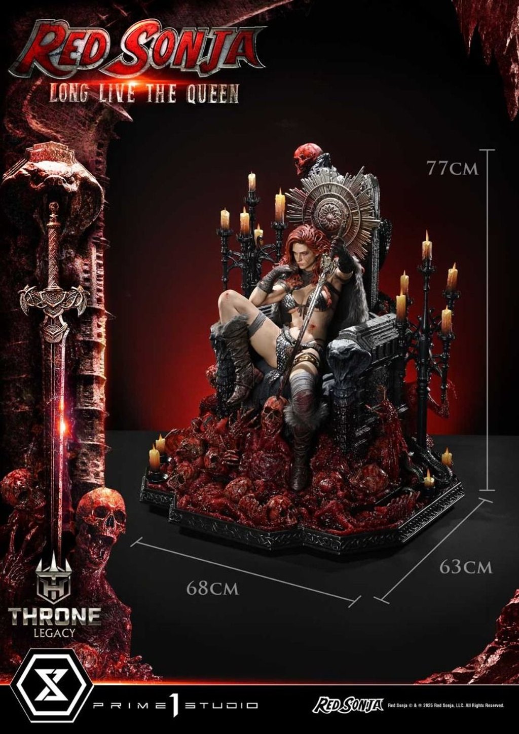 Red Sonja - Throne Legacy por Prime 1 Studios