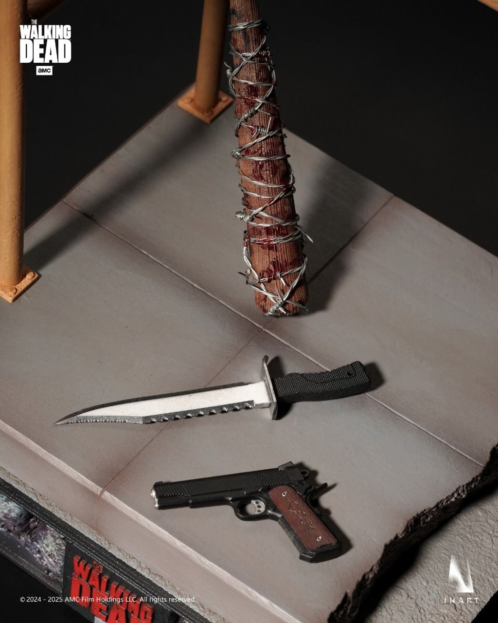 Negan Smith - The Walking Dead S8 Escala 1:6 por InArt