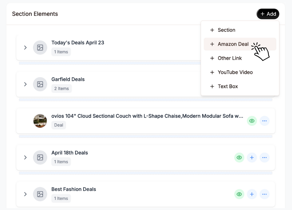 Organize your links