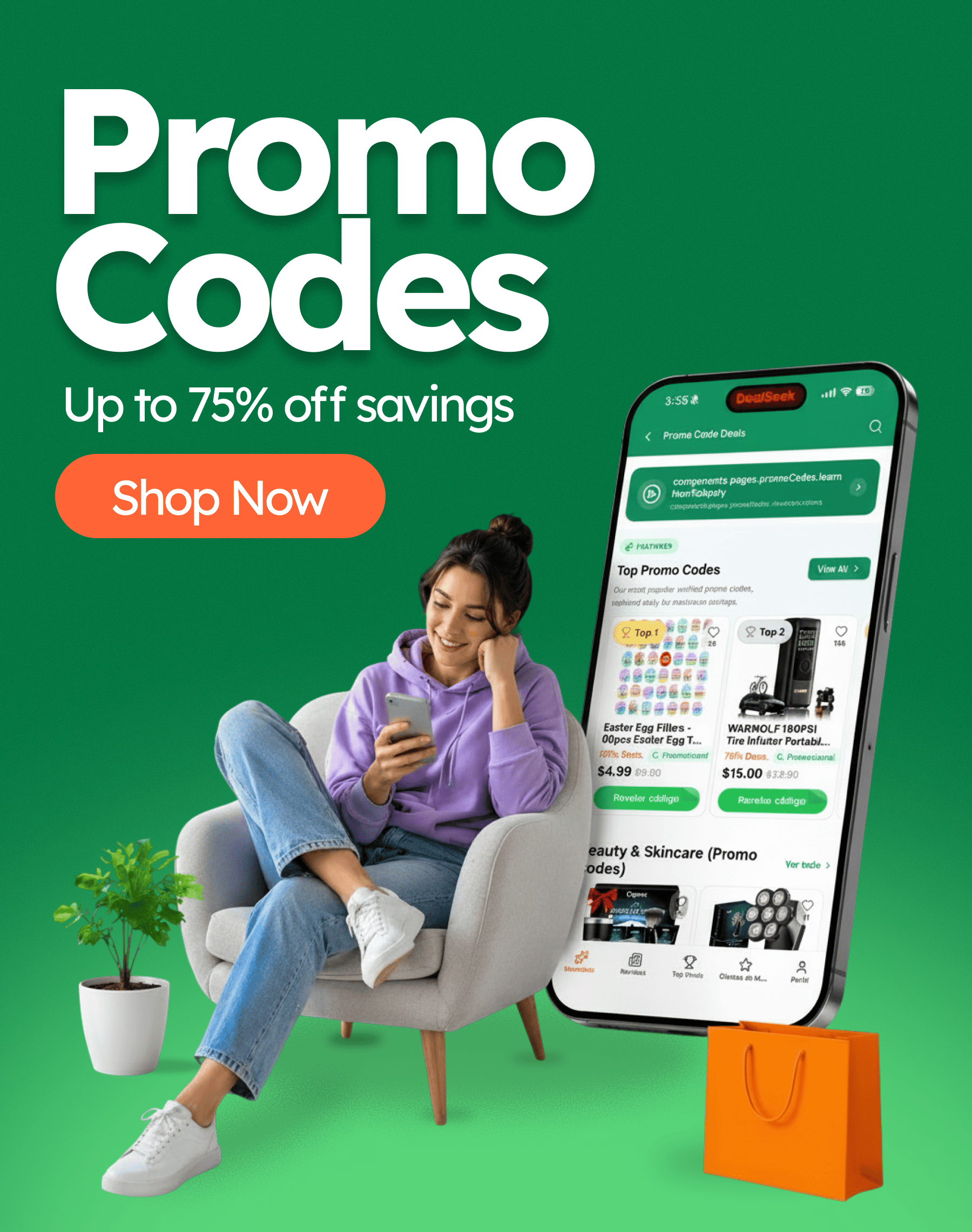 Best Deals & Promo Codes – Up to 80% Off
