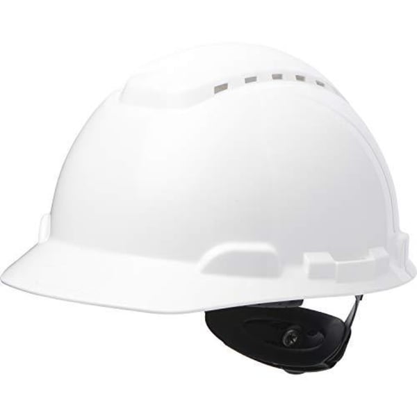 3M - General Safety Helmet White H-700 Series H-701V, 70071578028( MOQ of 3Pcs )